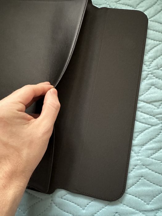 Новая Кожаная сумка для макбука , чехол накладка на macbook air и pro