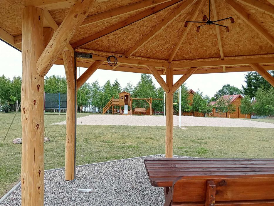 Domki z własną linią brzegową Mazury
