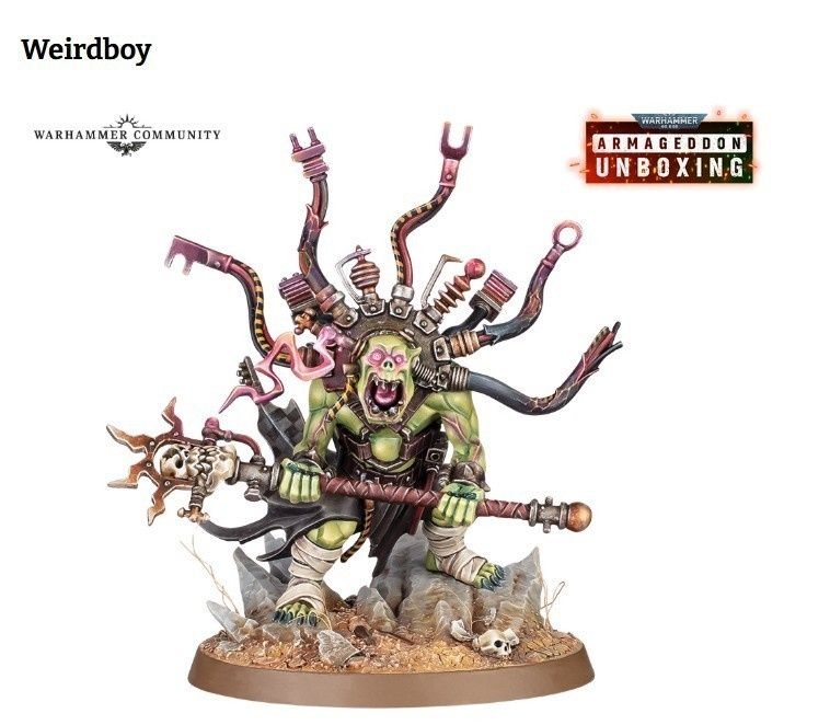 WEIRDBOY Armageddon Orks Warhammer 40k Ramki