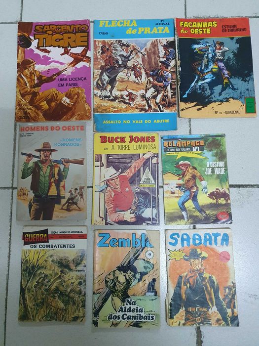 Revistas BD antigas