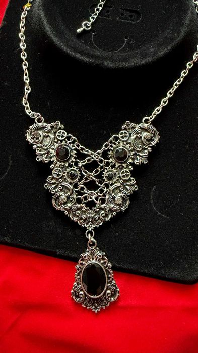 GOTYCKA kolia gothic goth steampunk victorian gorset SILVER