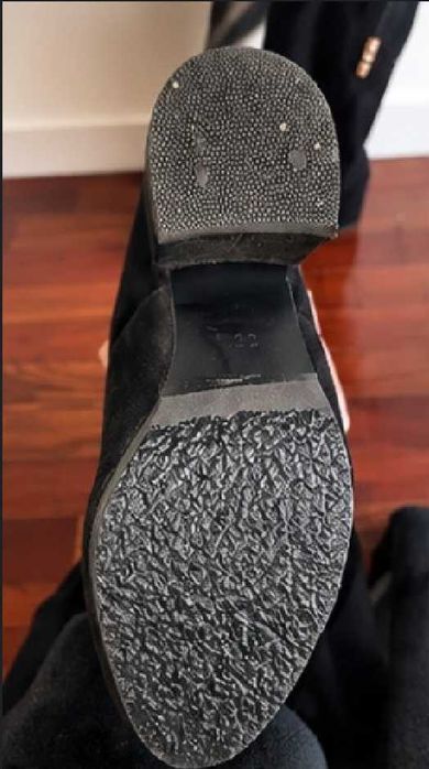Botas Zara acima do joelho