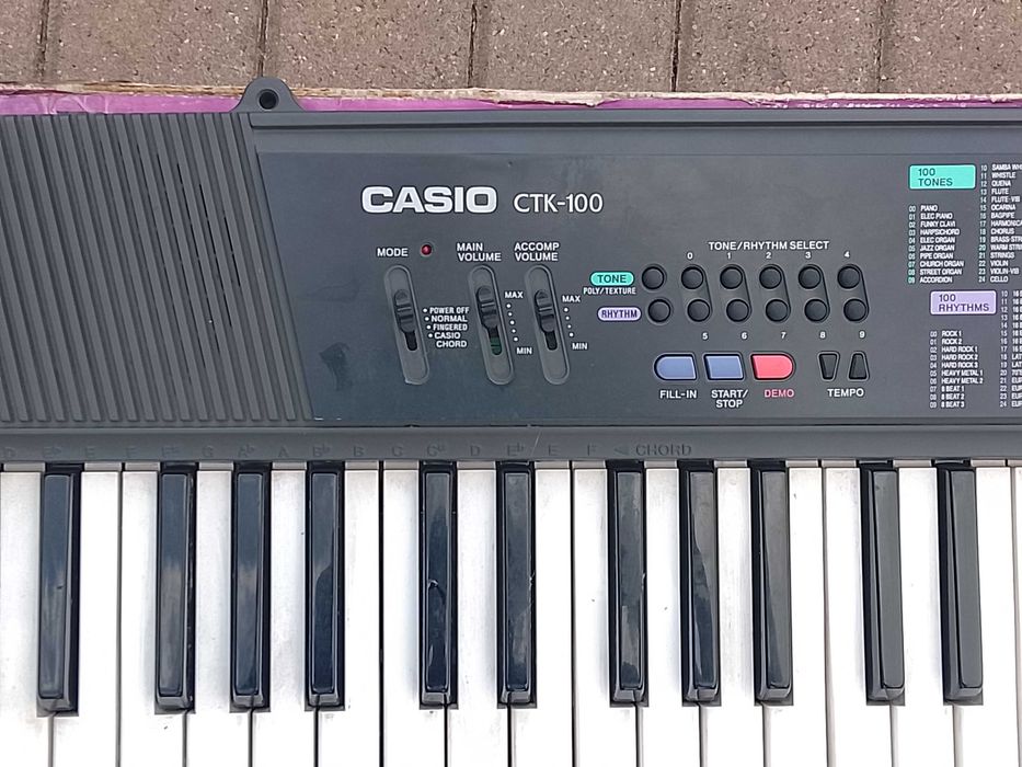 Keyboard CASIO CTK-100 - sprawne / Polecam