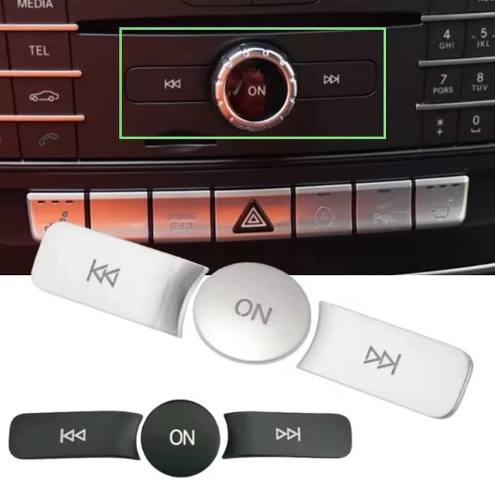Центральні мультимедійні Кнопки Мерседес CLA GLA GLE ML E C