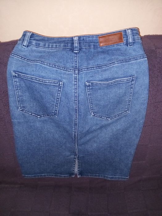 Джинсовая юбка классика