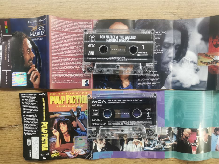 Pulp Fiction, Bob Marley, The Cardigans, Tom Jones, Vanessa Mae