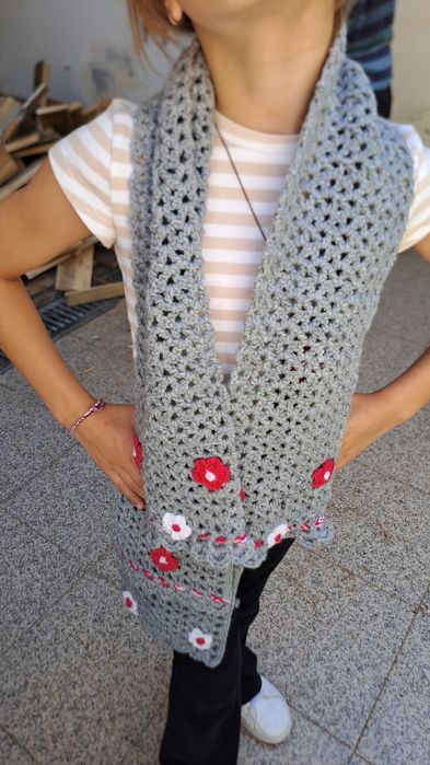 Conj de cachecol, gorro