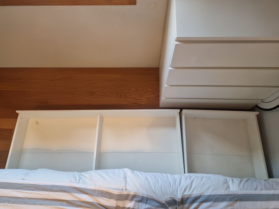 Estrutura de cama c/4gavetas + Estrado