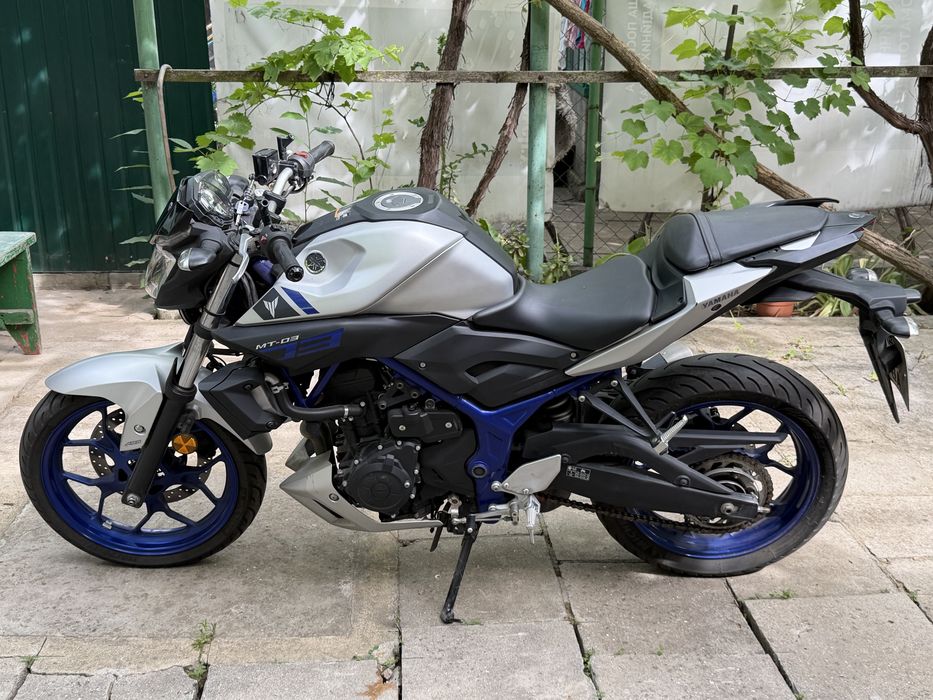 Мотоцикл Yamaha MT-03 2016. 321сс.