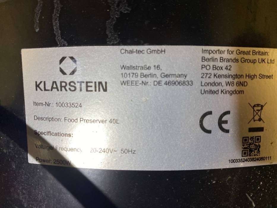 Термопот / електрочайник / стерилізатор / бойлер Klarstein з Німеччини