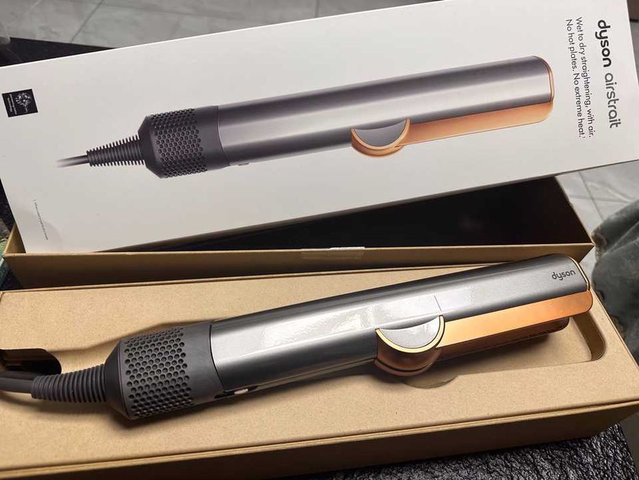 Фен Dyson Airstrate HT01 вирівнювач волосся (Nickel/Copper) дайсон