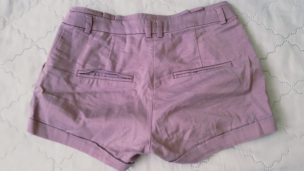 Spodenki szorty fioletowe H&M r.36/S