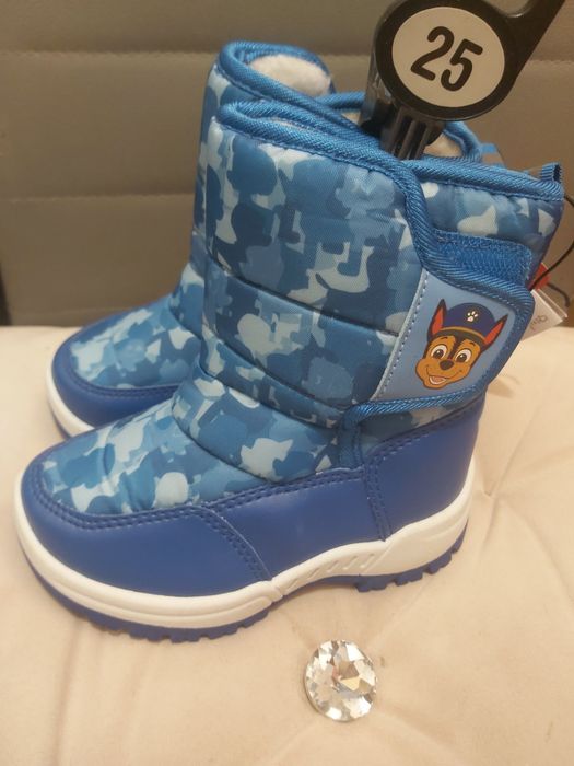 Buty chłopięce zimowe