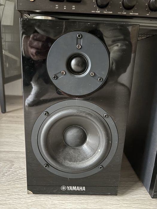 Wzmacniacz technics SU810 oraz głośniki Yamaha NS-BP 300