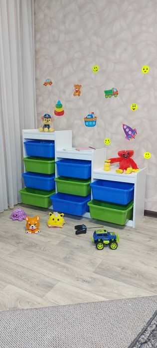 ‼️Для ІГРАШОК ‼️ Стелаж комод для іграшок , органайзер  Монтессорі