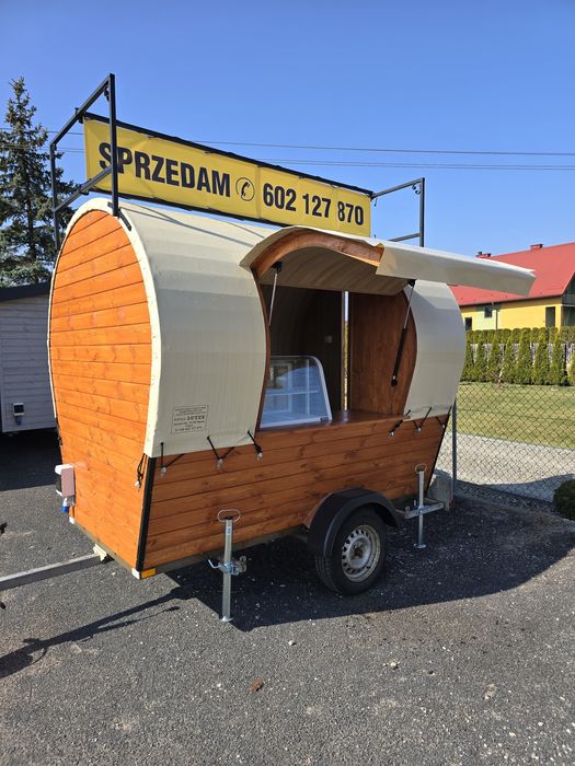 przyczepa gastronomiczna woz Drzymaly