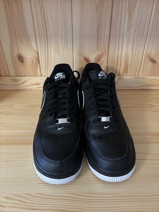 Buty męskie Nike Air Force 1 | Rozmiar 45.5 | Czarno-Białe