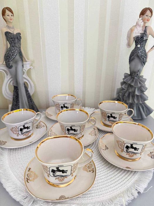 Чайний набір Коростеньський фарфор