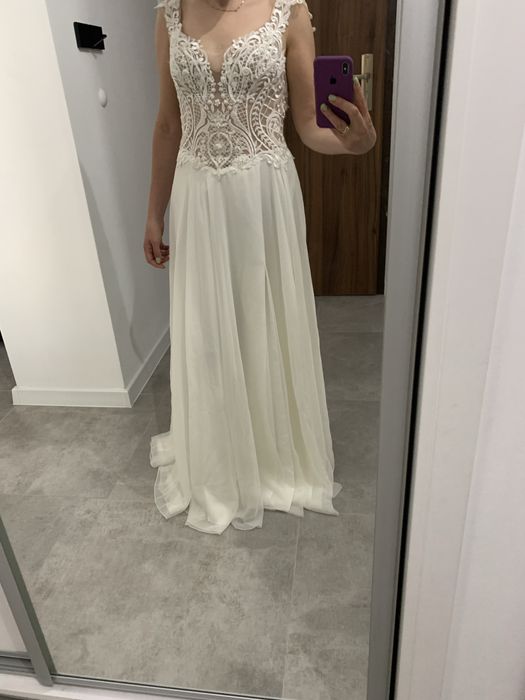 Suknia ślubna boho