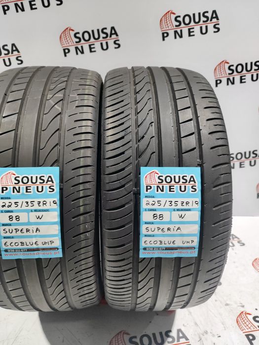 2 pneus semi novos 225-35ZR19 Superia - Oferta dos Portes