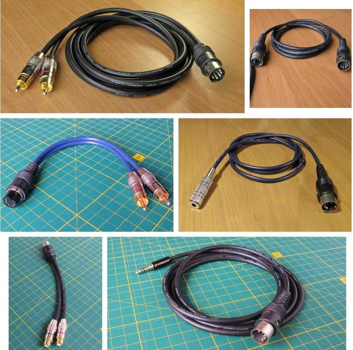 Разъём Din 5pin-jack 3.5 для подключения и монтажа