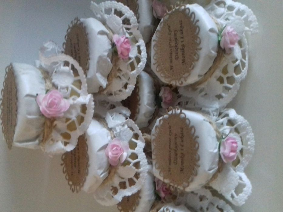 Upominki dla gości, wesele