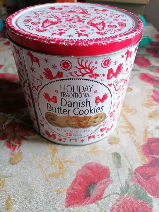 Коробка жестяна Holiday Traditional на подарок