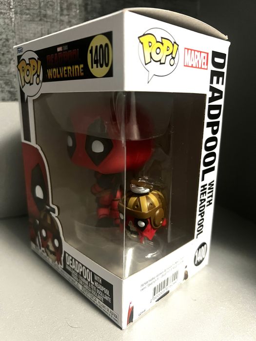 Набір ігрових фігурок Funko Pop фанко поп Дедпул та Хедпул Deadpool