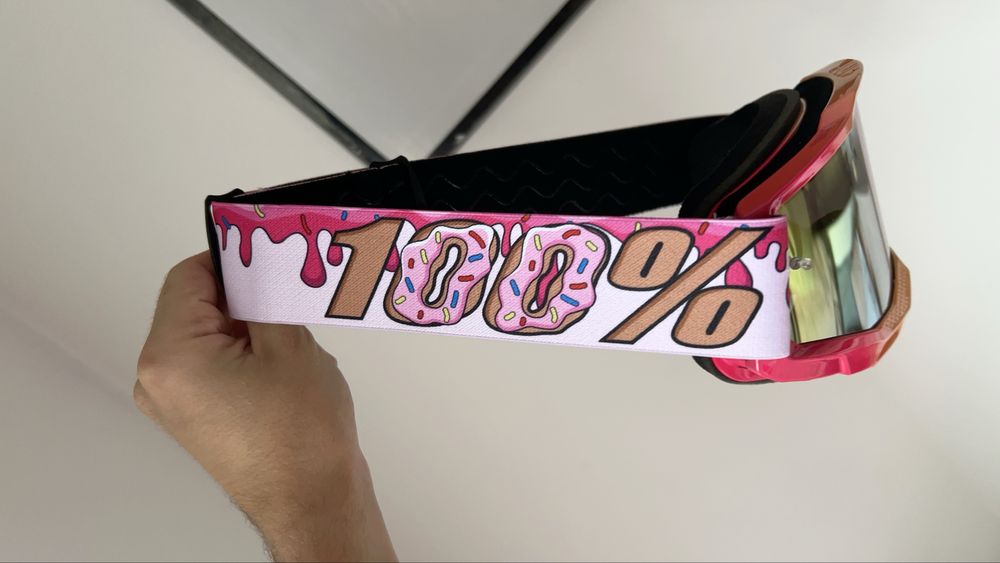 Gogle MX Cross Enduro narty MTB 100%