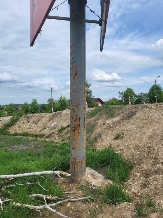 Billbord pylon reklamowy reklama 2x4x8m ogromny podświetlany