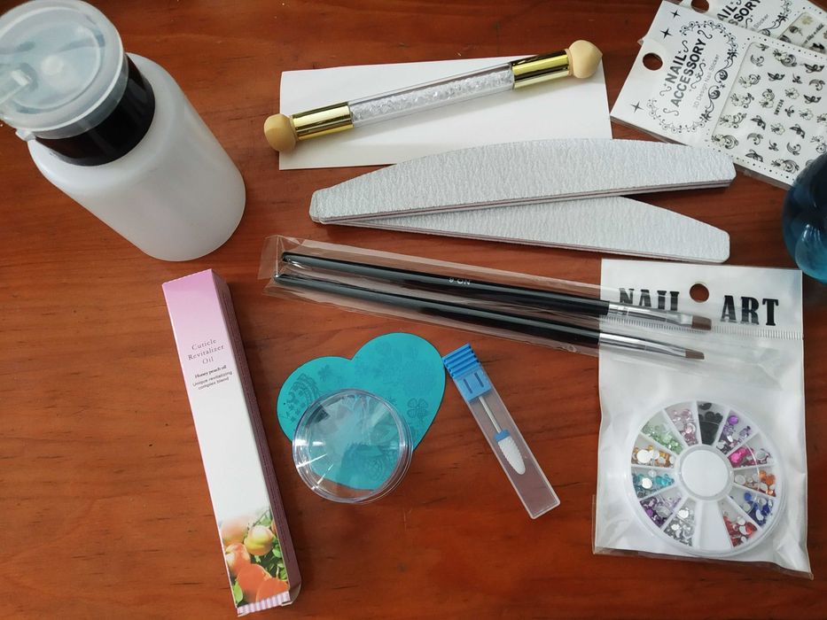 Conjuntos de produtos para unhas de gel/verniz de gel