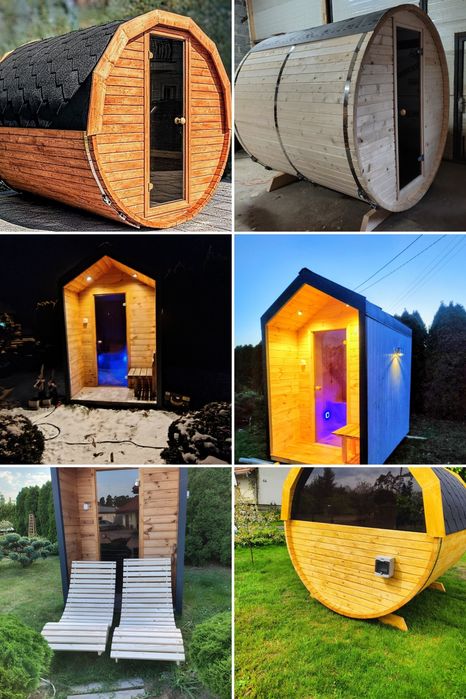 Sauna ogrodowa 2 osobowa