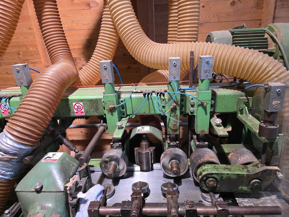 STRUGARKA czterostronna 7 glowicowa Gubisch