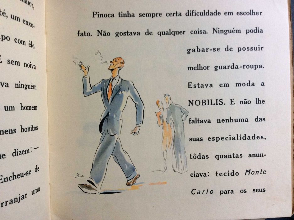 O Casamento do Pinóca. Texto de Alberto Correia. Raro