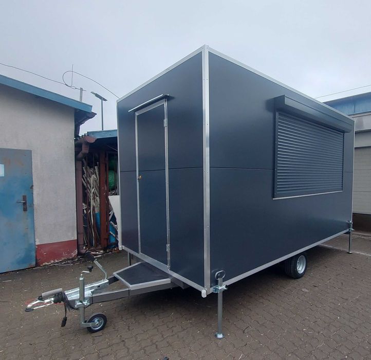 Nowa przyczepa pusta gastronomiczna 4[m]! Robiona pod klienta! OKAZJA!