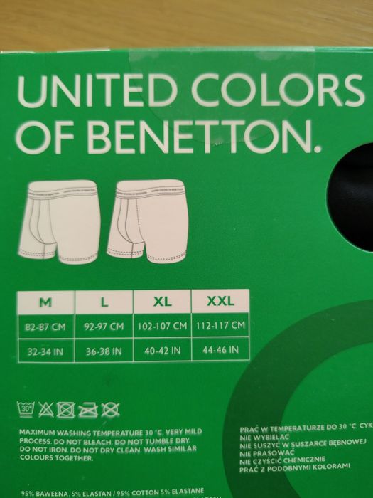Benetton 2pak męskie L