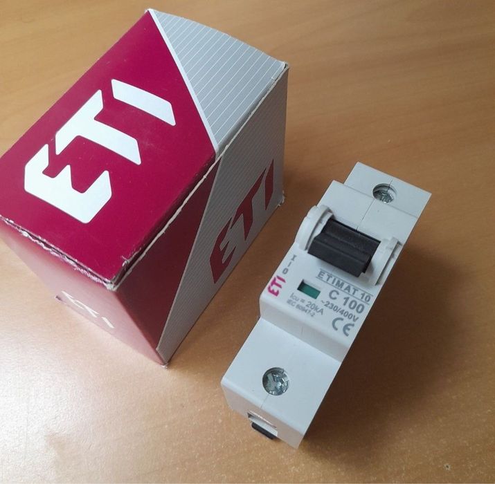 Автоматы однополюсные на 80А и 100А