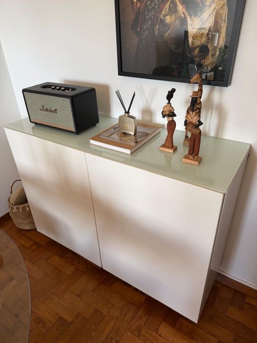 Aparador branco sala de jantar - IKEA