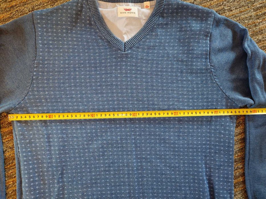 Męski sweter Van Horn r. XL / do lekkiego odkłaczkowania