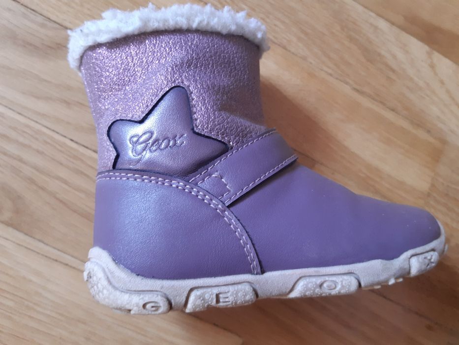 Geox 23 kozaki 14cm botki śniegowce stan bardzo dobry