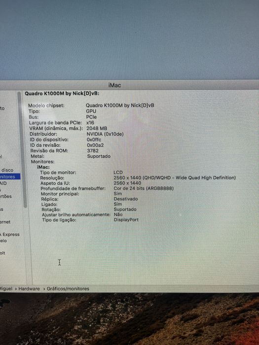 Apple Imac 27” com upggrades