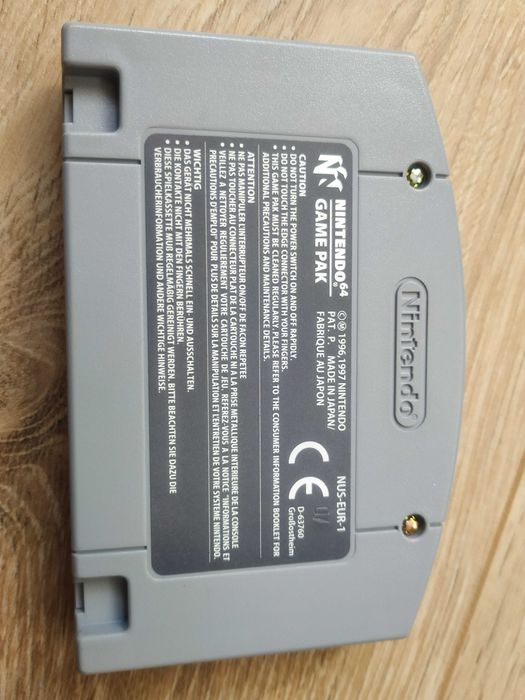 Jogo Super Mário Nintendo 64