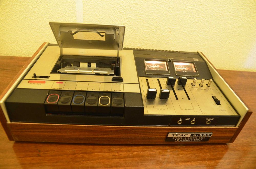 Gravador de cassetes Teac A- 350