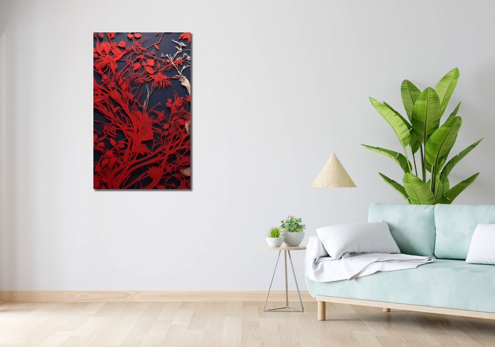 Obraz 60x100cm Sekretny Ogród Kobiety