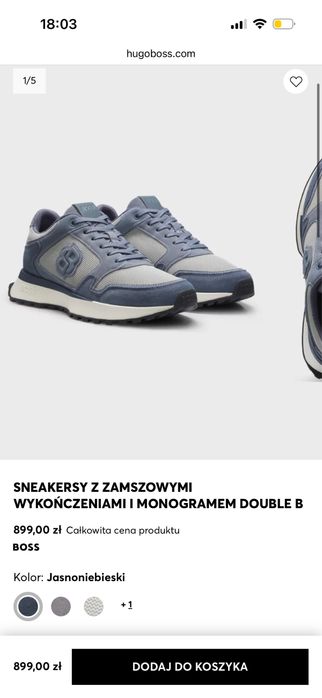 buty Boss rozmiar 43