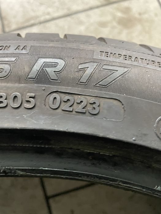 215/45r17 vredestein ultrac a0