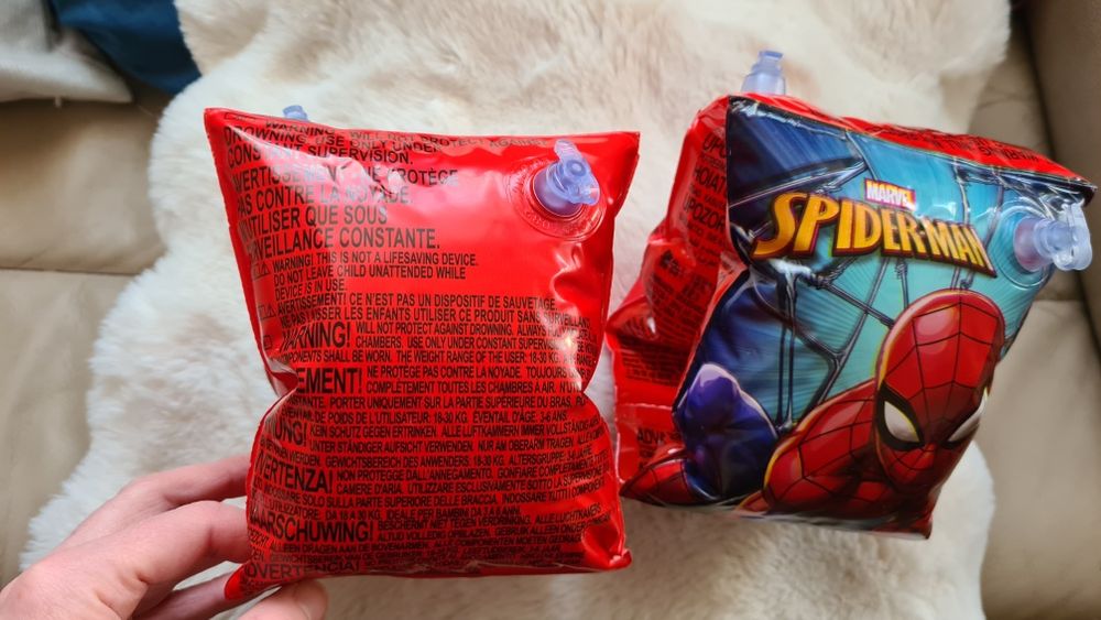 Rękawki do pływania Spiderman