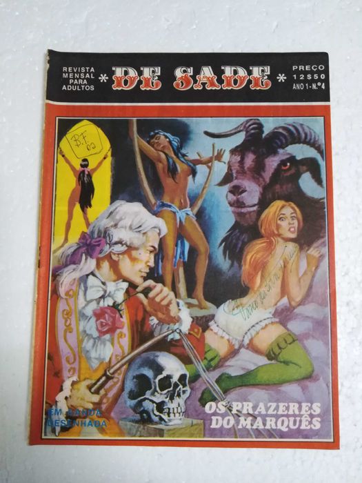 De Sade- Coleção de Banda Desenhada Portuguesa COMPLETA (8 vol.) 1977