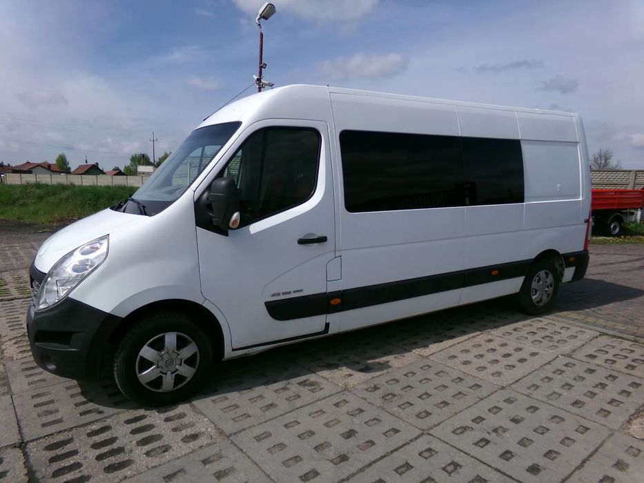 Renault Master master 9 osobowy zadbany webasto zamiana kamera cofania
