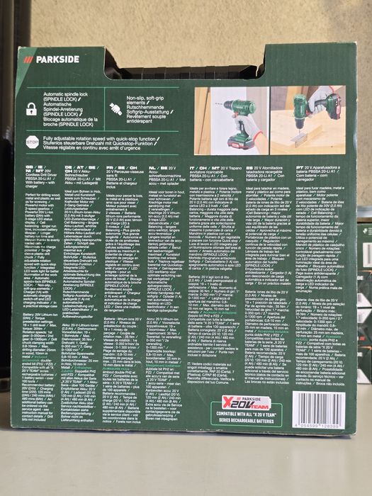 PARKSIDE Cordless Screwdriver 20V508203903400683522